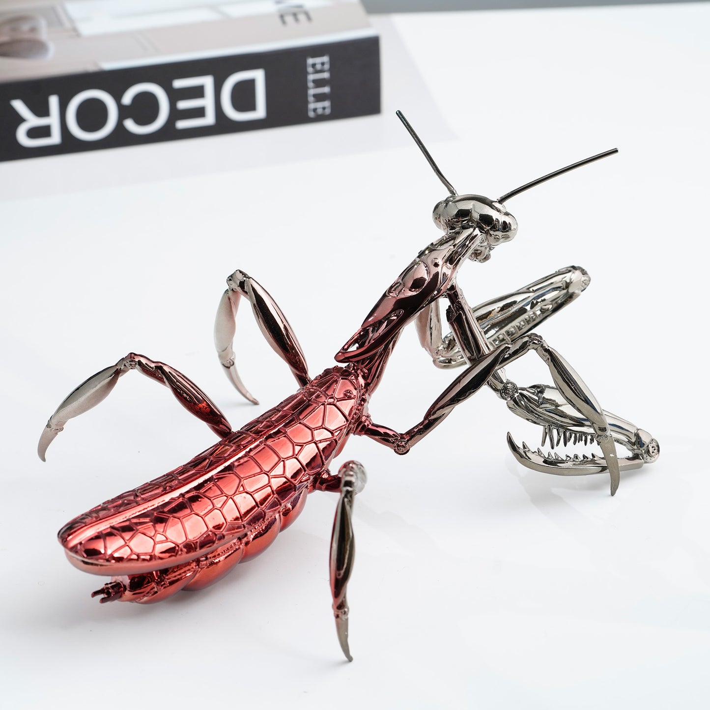 The Miraak - Metallic Praying Mantis Showpiece