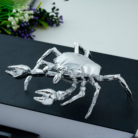 Scuttle - Metallic Crab Showpiece