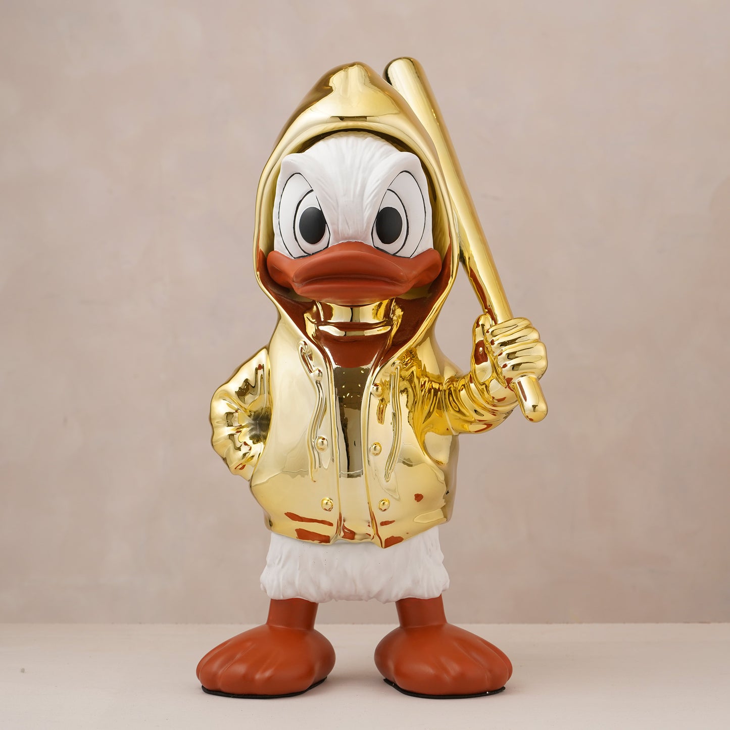 The Donald Drip - Metallic Finish Donald Duck Pop Art Figurine