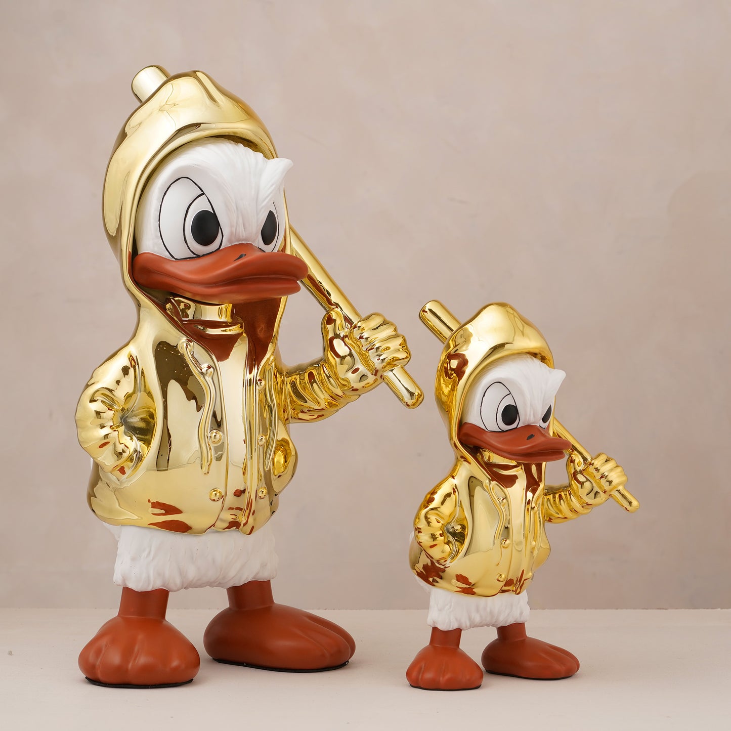 The Donald Drip - Metallic Finish Donald Duck Pop Art Figurine