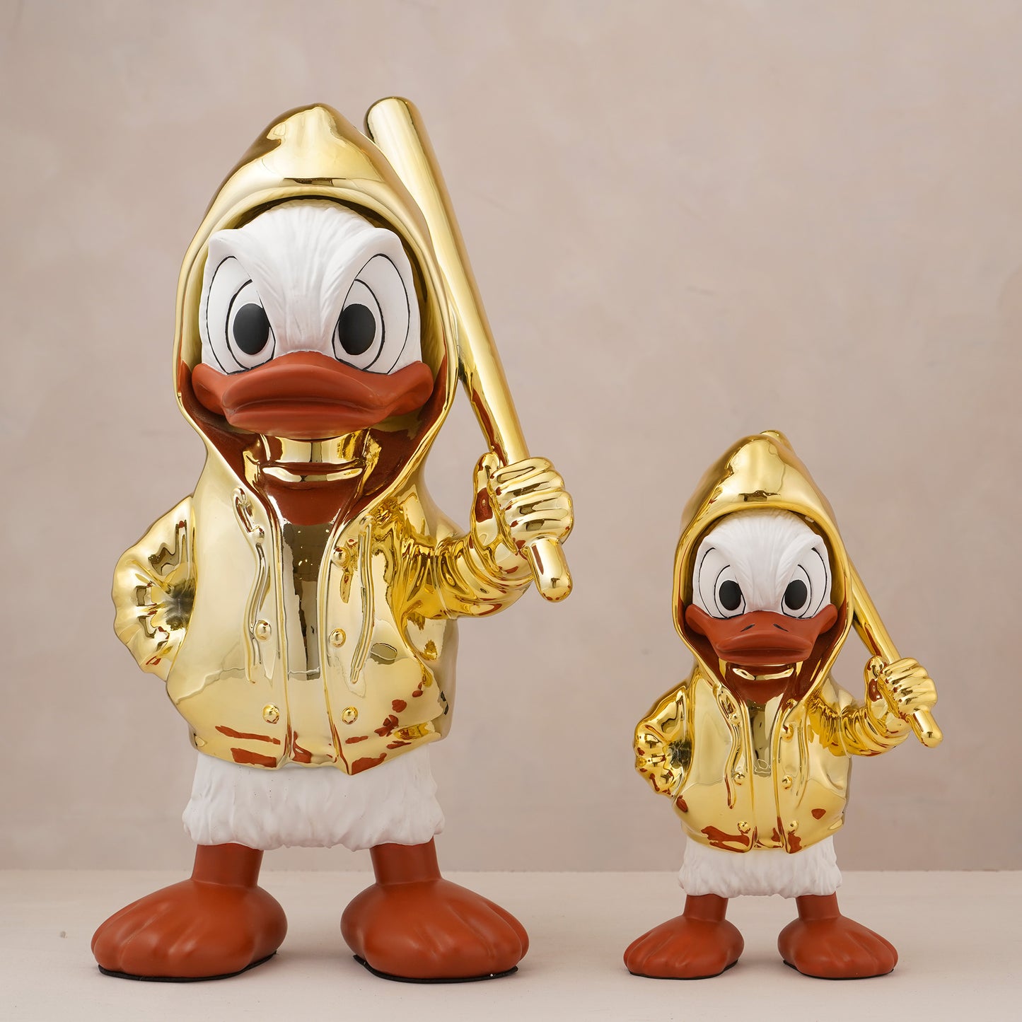 The Donald Drip - Metallic Finish Donald Duck Pop Art Figurine