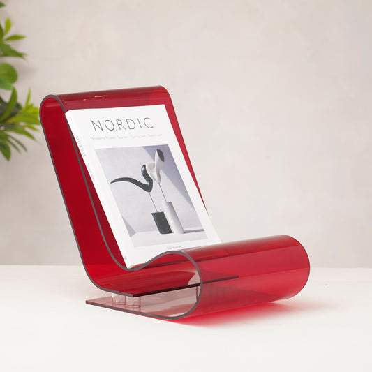 First Edition - Chair-Inspired Book & Magazine Holder