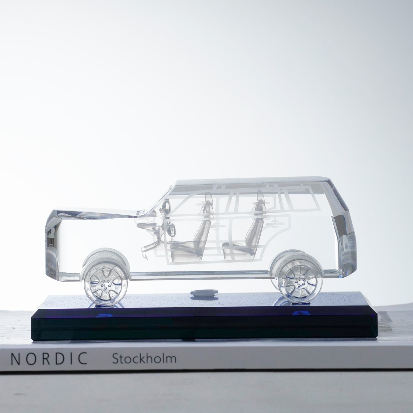 Legacy Drive - Crystal Land Rover Car Showpiece