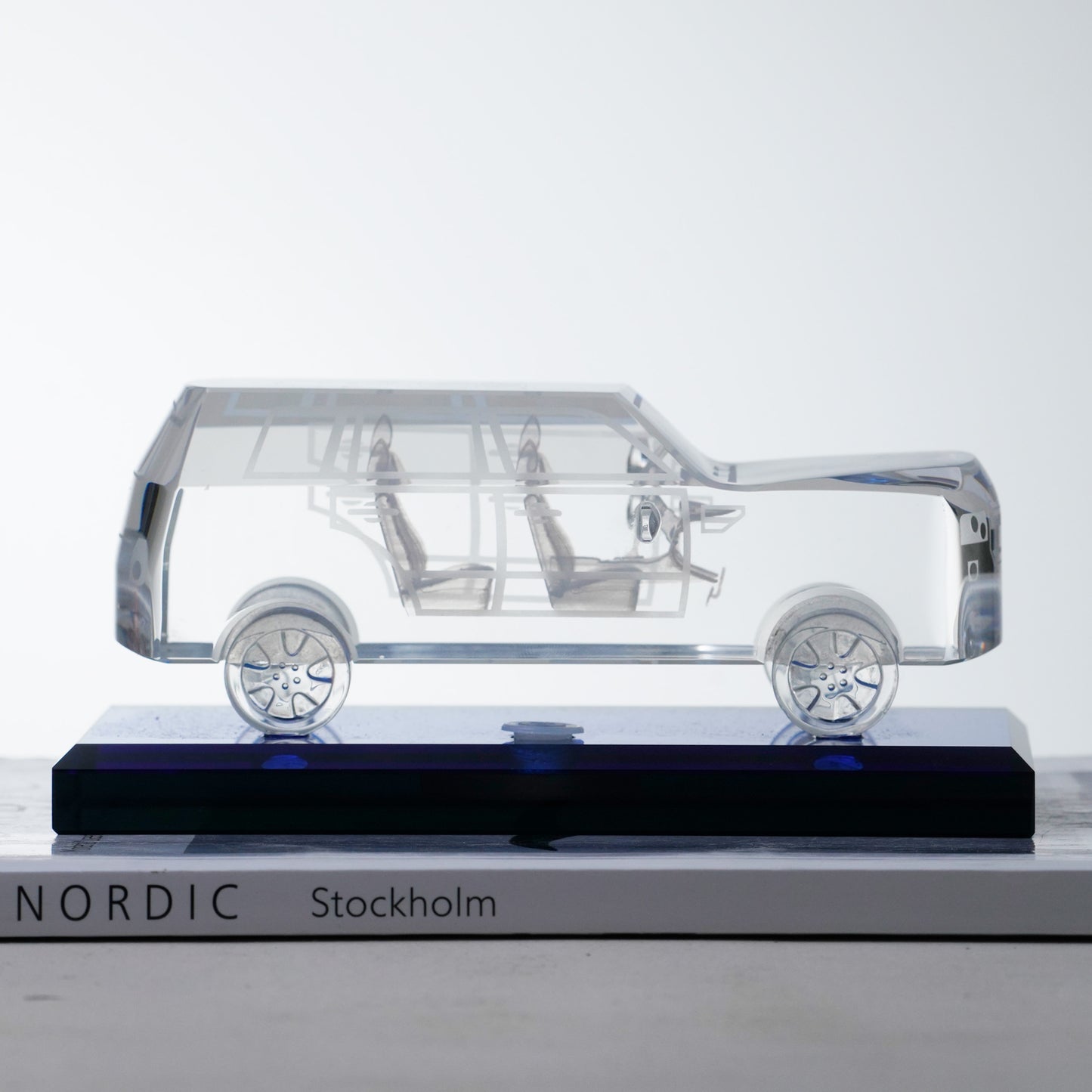 Legacy Drive - Crystal Land Rover Car Showpiece