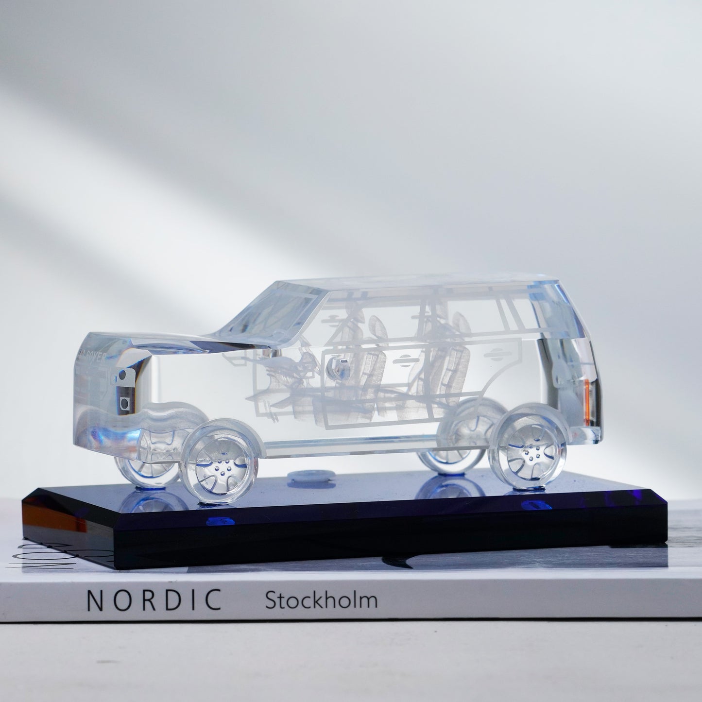 Legacy Drive - Crystal Land Rover Car Showpiece