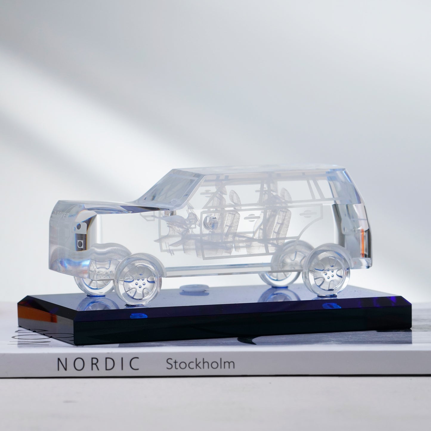Legacy Drive - Crystal Land Rover Car Showpiece