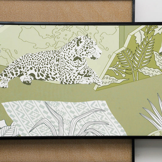 The Wild Chapter - Nature Inspired Premium 3D Leather Wall Art ~ 5.5 feet Long