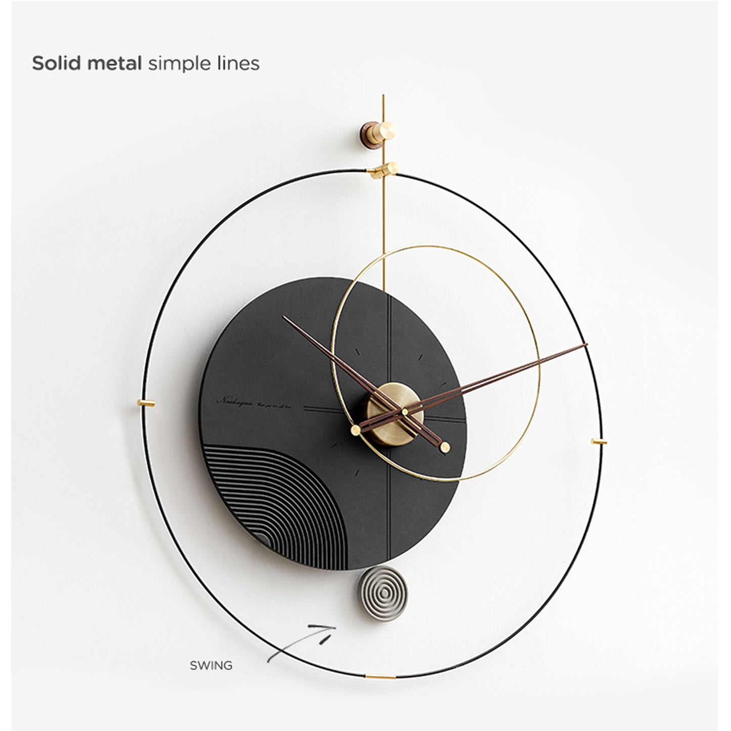 Wall Clocks The Cosmic Creation - Luxe Wall Clock - Style 3