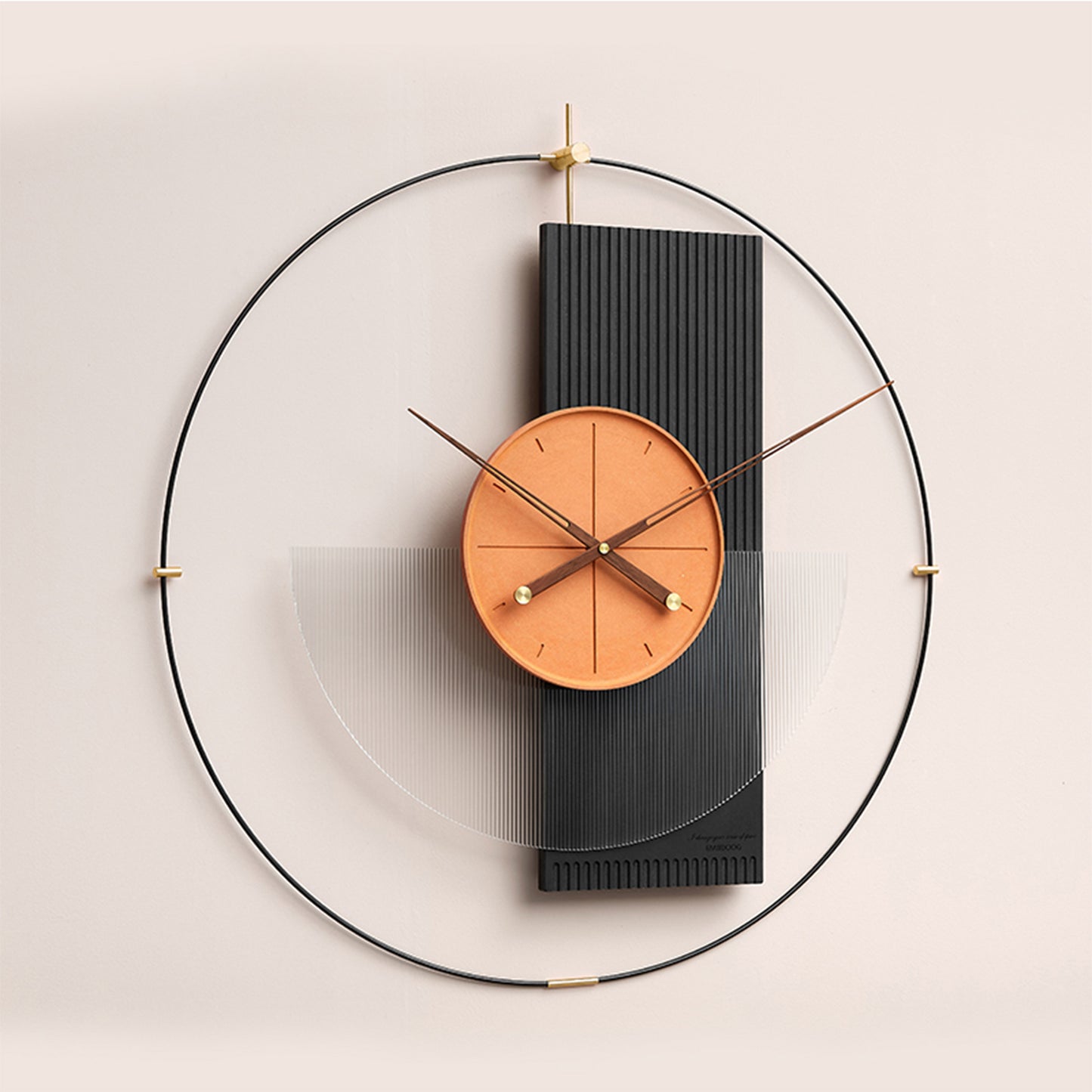 Wall Clocks Dream in Abstract - Designer Wall Clock ~ 3 ft Dia