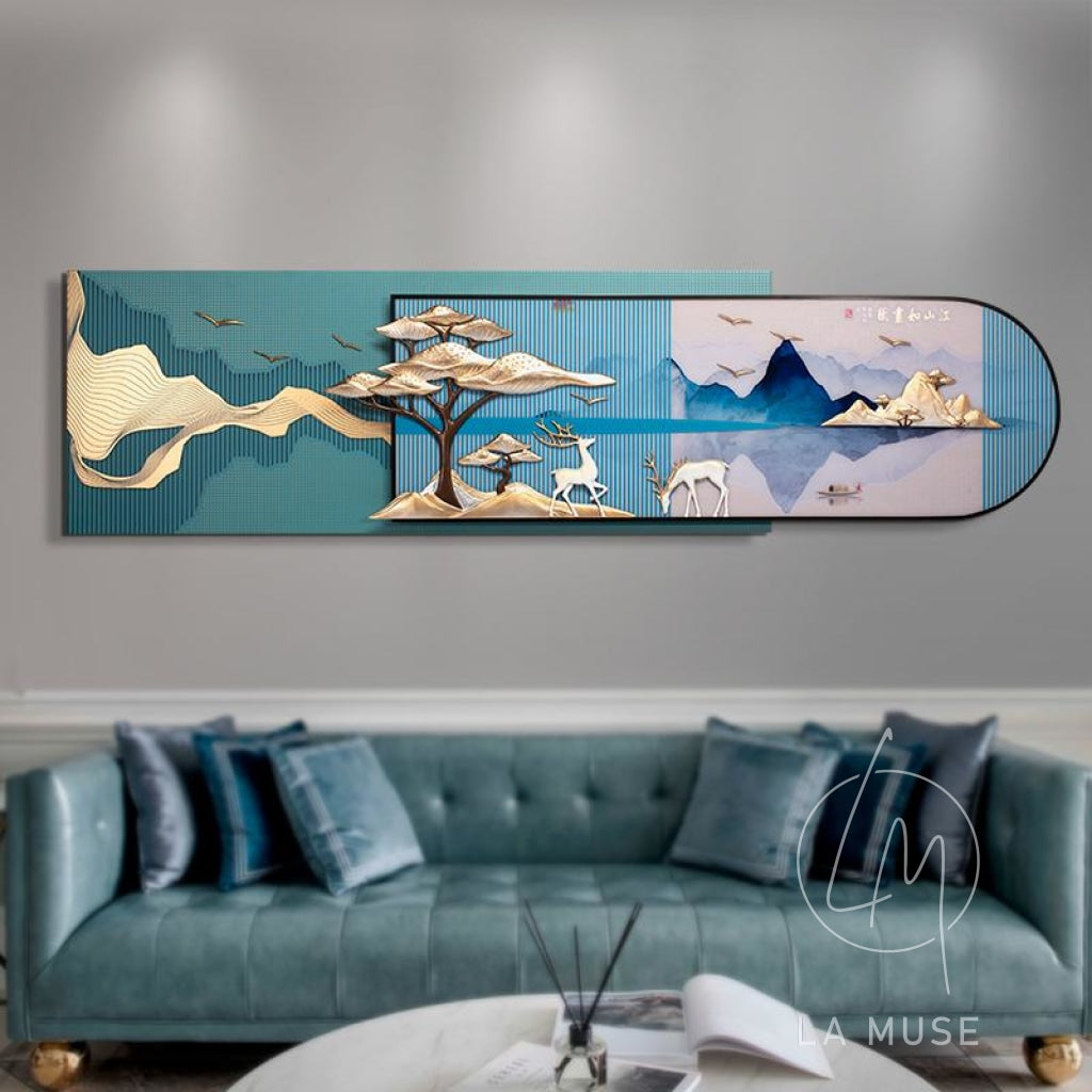 Premium Wall Art Sapphire Meadows Premium Wall Art - Style 2