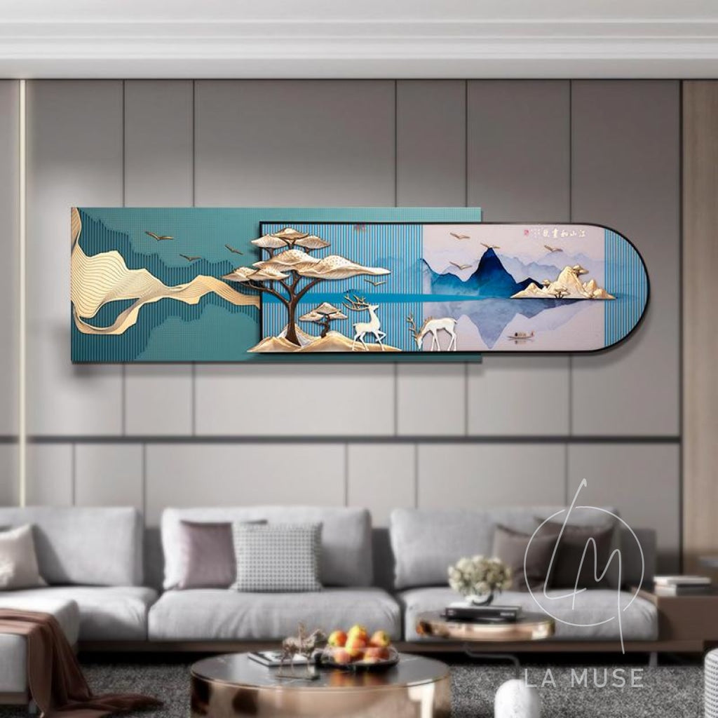 Premium Wall Art Sapphire Meadows Premium Wall Art - Style 2