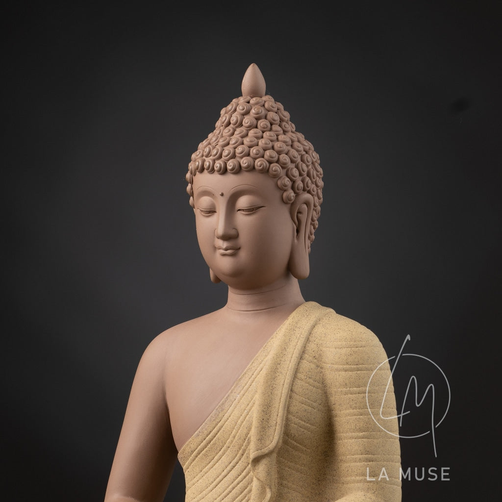 Spiritual Statues The Enlightened Siddhartha Porcelain Buddha Statue - Style 2