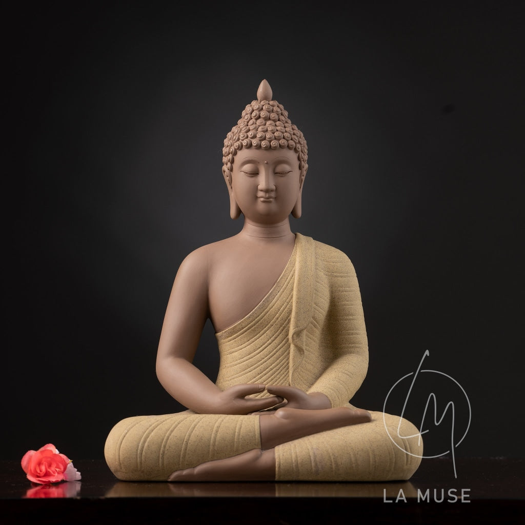 Spiritual Statues The Enlightened Siddhartha Porcelain Buddha Statue - Style 2