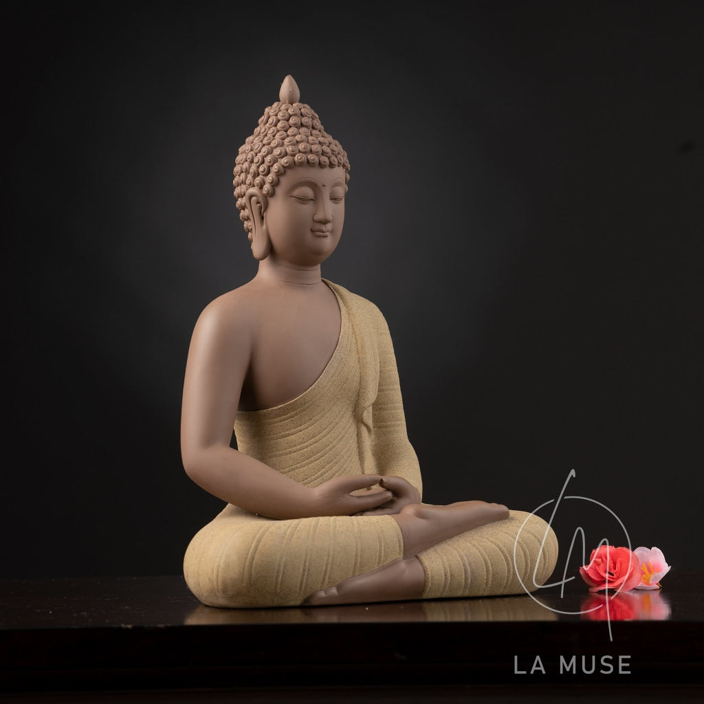 Spiritual Statues The Enlightened Siddhartha Porcelain Buddha Statue - Style 2