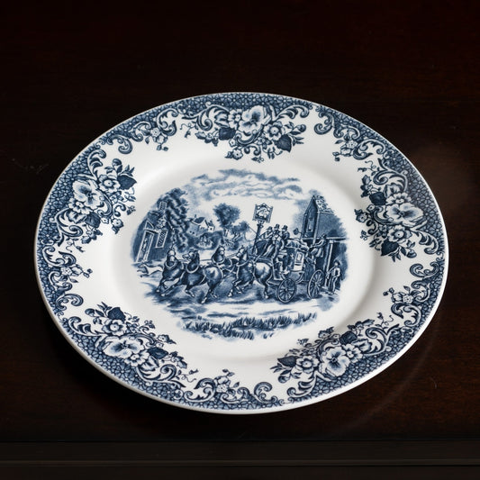Dinner Plate The Georgian Era - Vintage Style Porcelain Dinner Plate Set