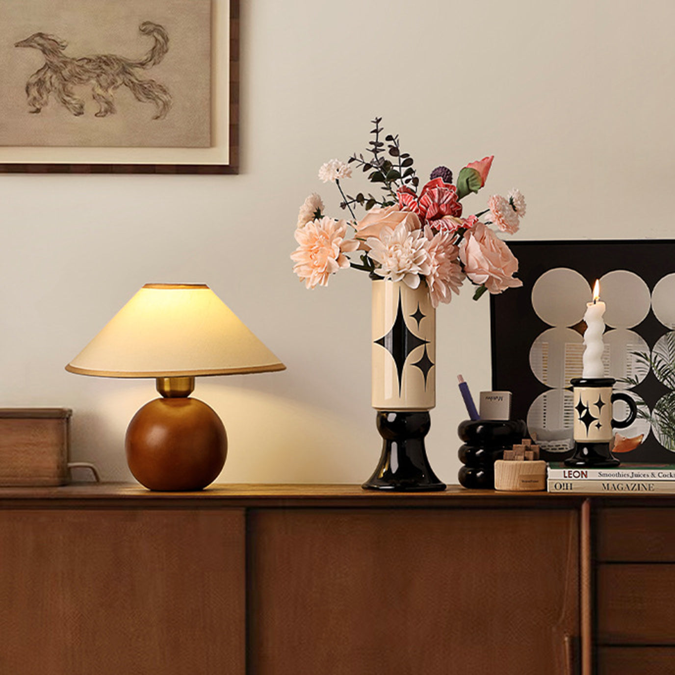 Vega - Ceramic Vase & Candle Holder