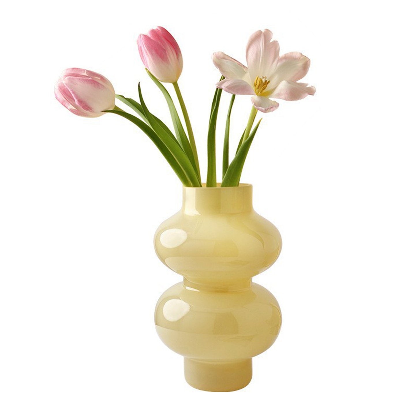 Solenne - Yellow Glass Vases