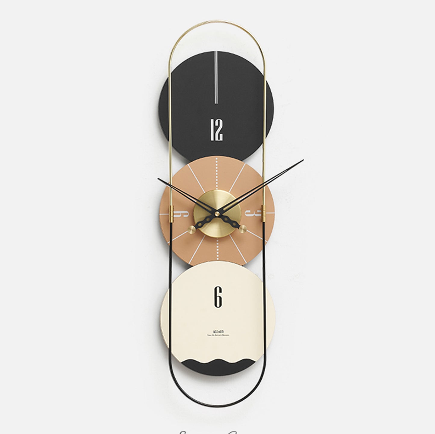 The Touch of Suave - Luxe Wall Clock - Style 7