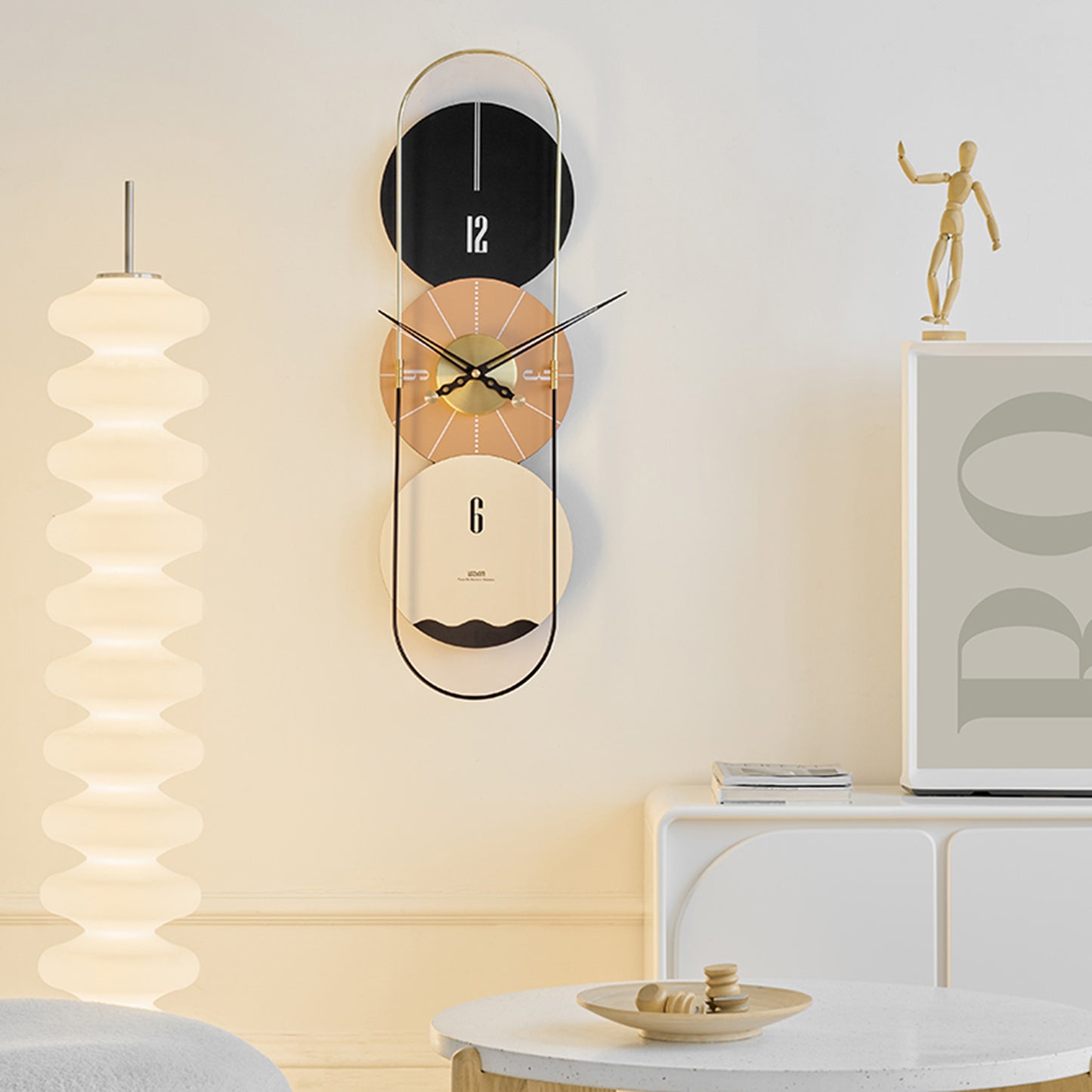 The Touch of Suave - Luxe Wall Clock - Style 7