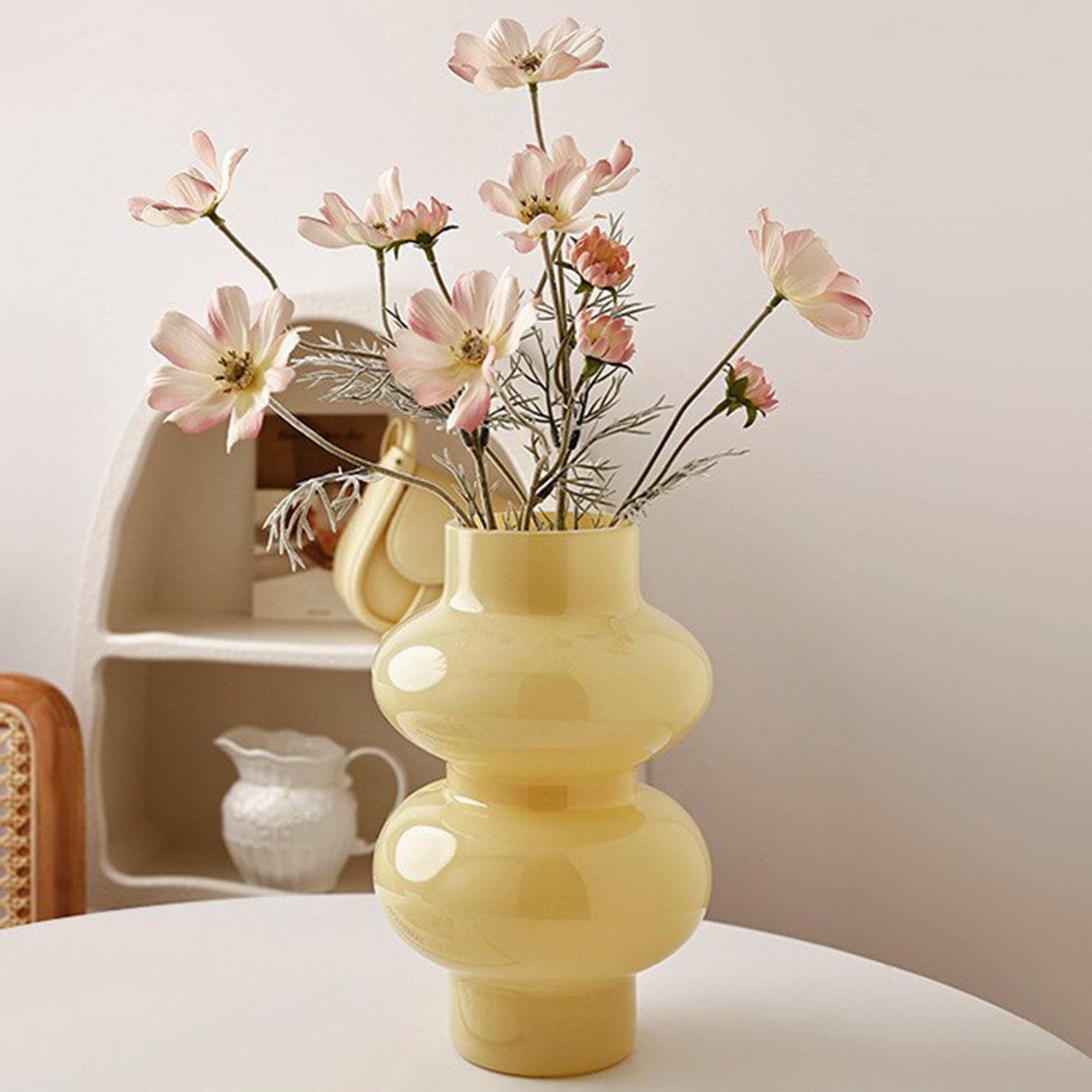 Solenne - Yellow Glass Vases
