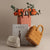 The Chic Bloom Bag Style Ceramic Table Vase - Orange