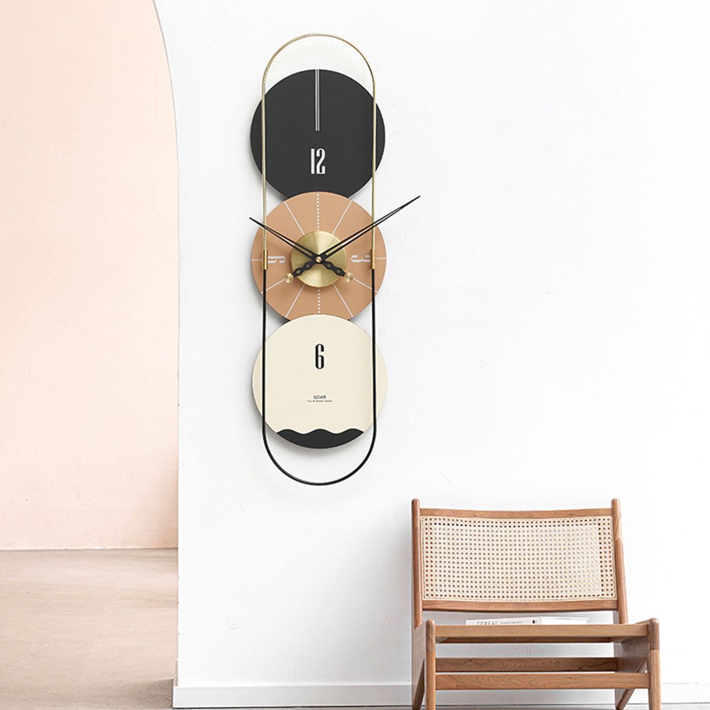 The Touch of Suave - Luxe Wall Clock - Style 7