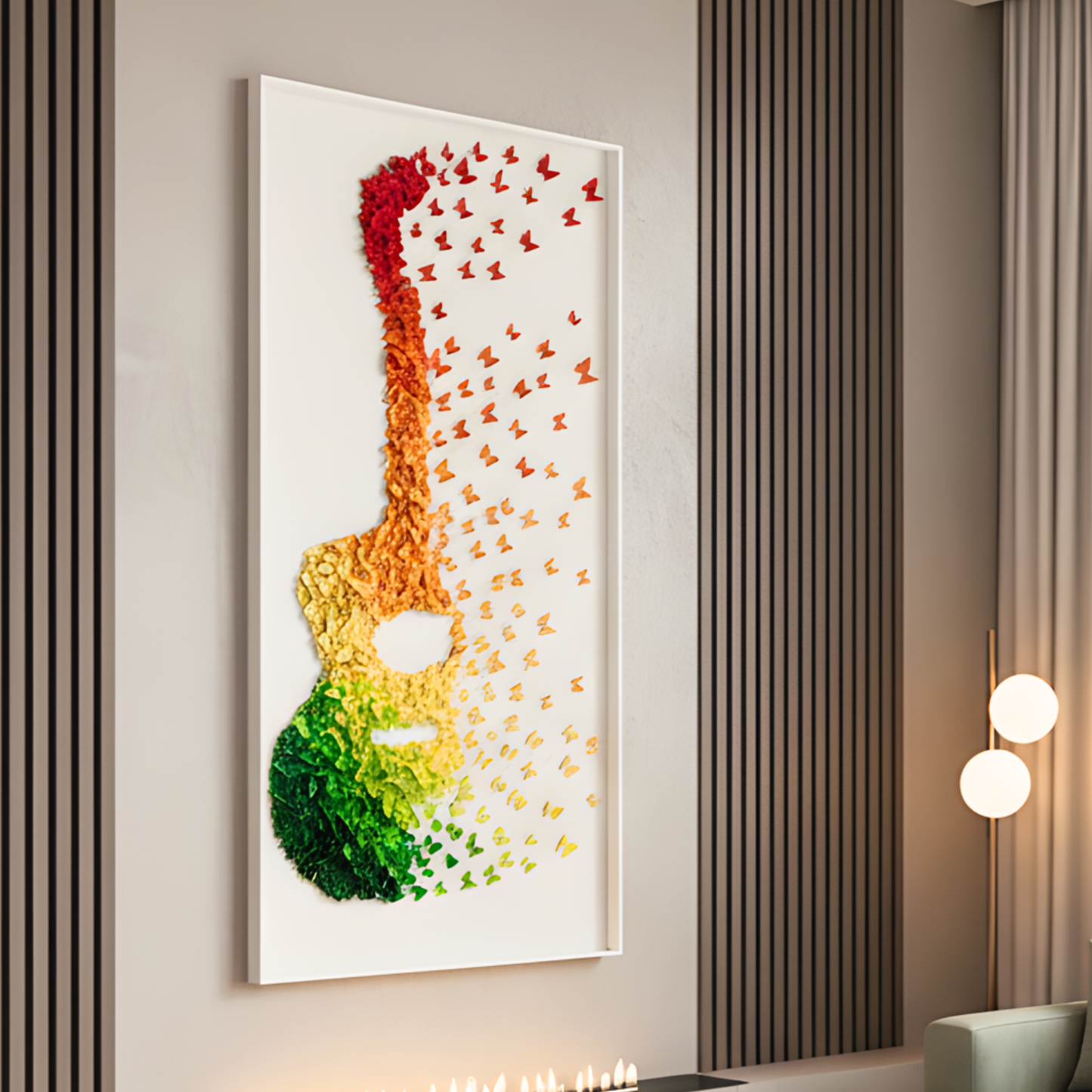 Prelude - Paper Art Wall Art ~ 5 ft x 3 ft