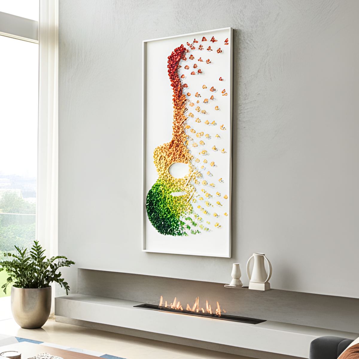 Prelude - Paper Art Wall Art ~ 5 ft x 3 ft