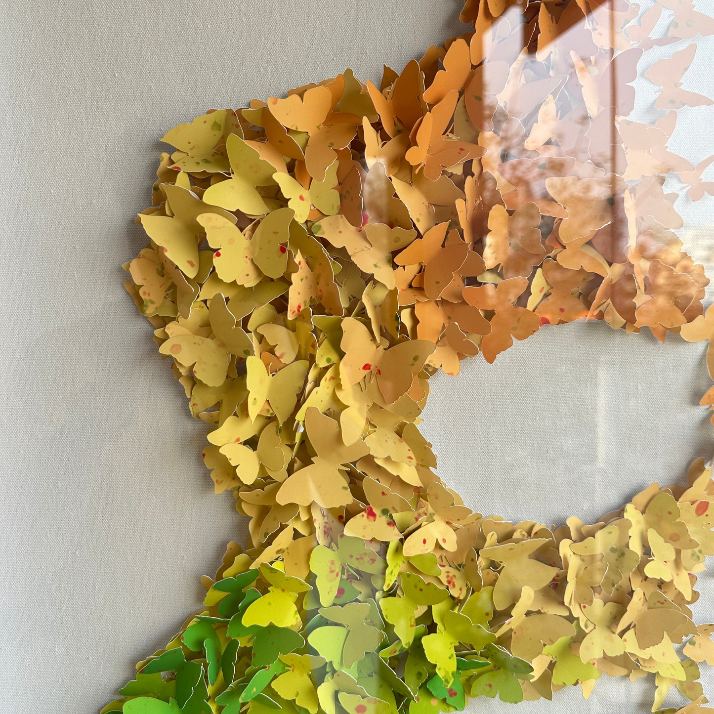 Prelude - Paper Art Wall Art ~ 5 ft x 3 ft