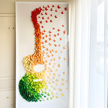 Prelude - Paper Art Wall Art ~ 5 ft x 3 ft