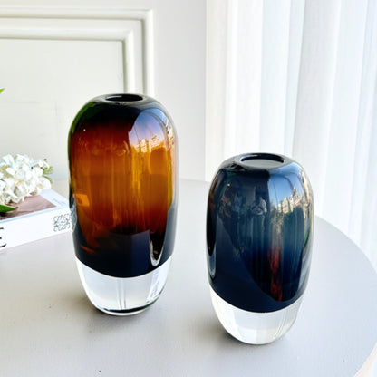 Capsule - Thick Crystal Glass Vases