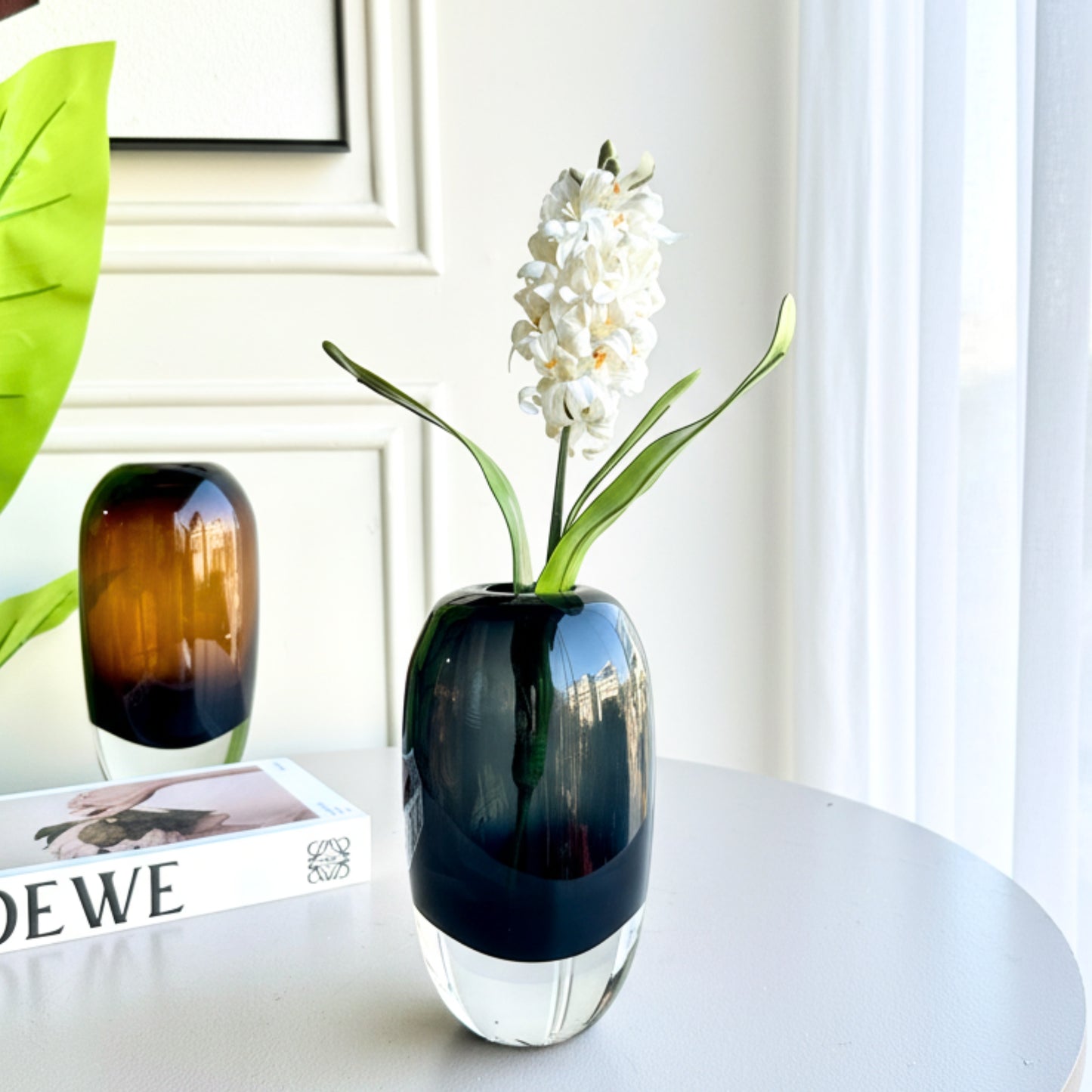 Capsule - Thick Crystal Glass Vases