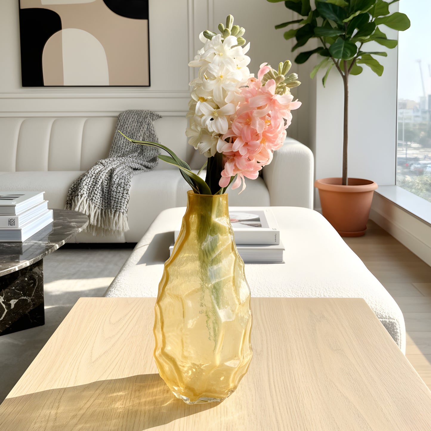 Lumen - Thick Crystal Glass Vase