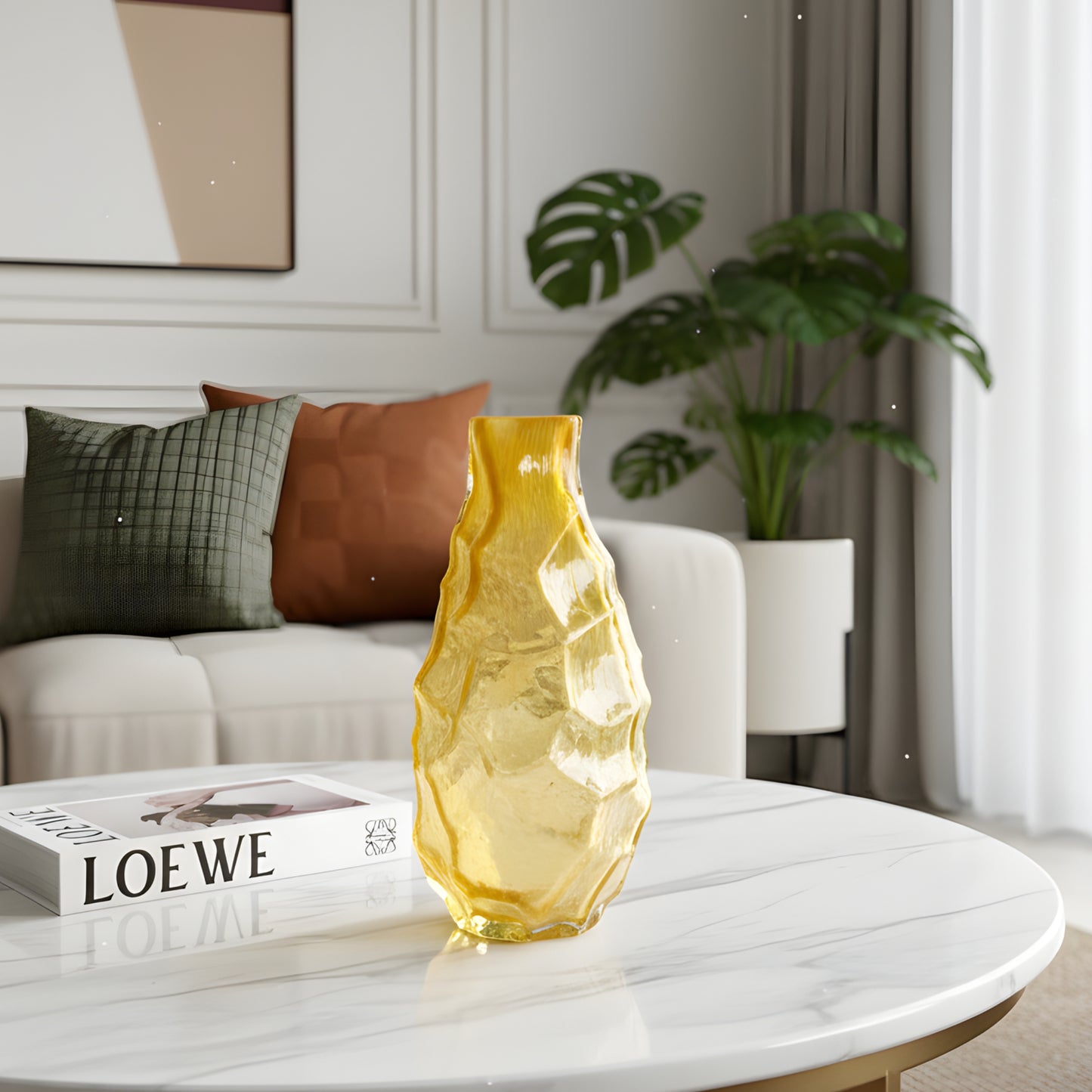 Lumen - Thick Crystal Glass Vase