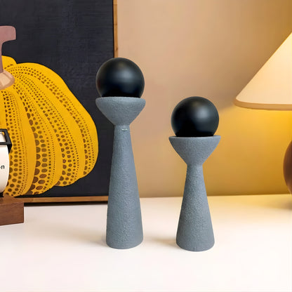 Axis - Abstract Sculptural Showpiece (Set of 2)