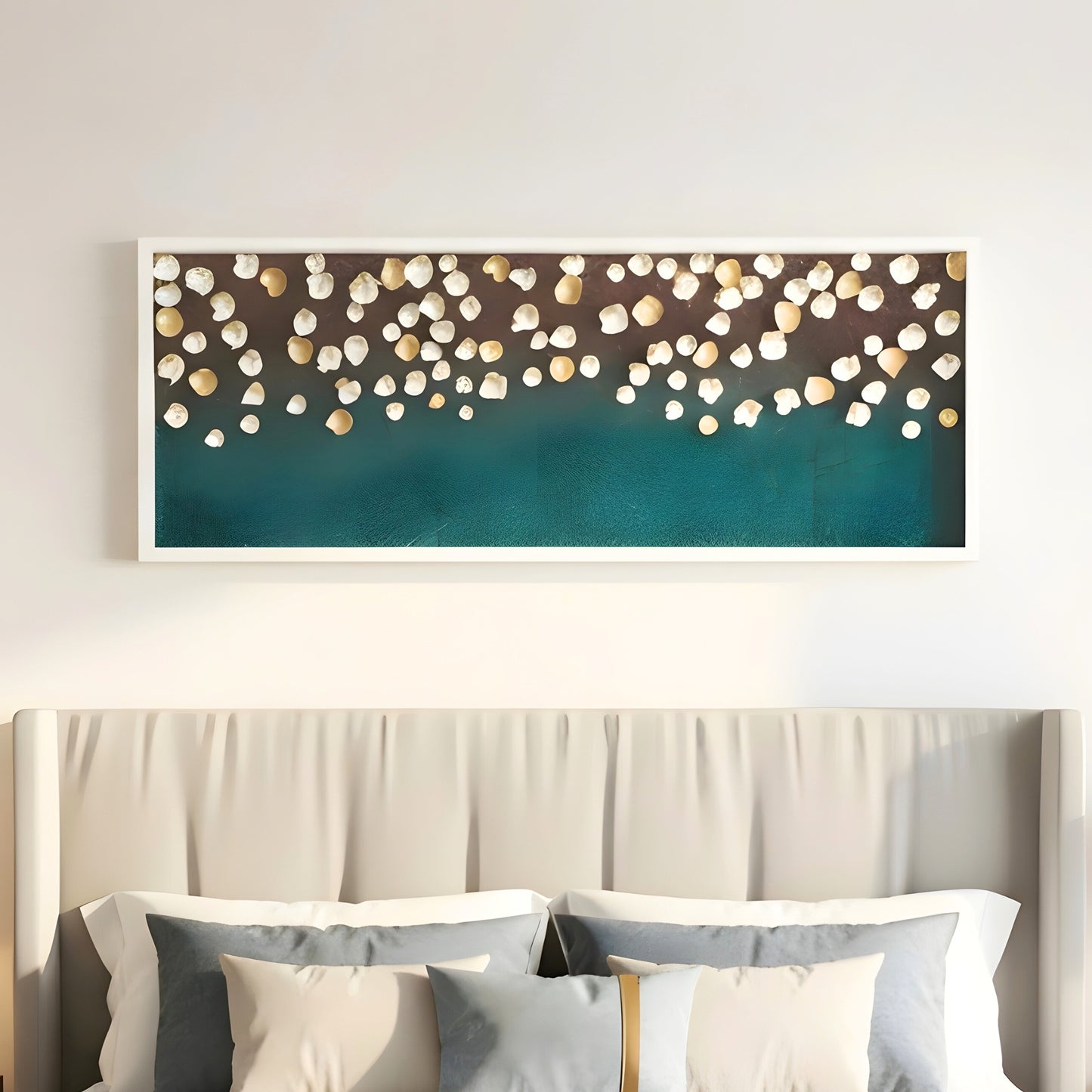 Aurelia – Nature inspired Premium Wall Art with Acrylic Frame ~ 5.5 ft x 2 ft