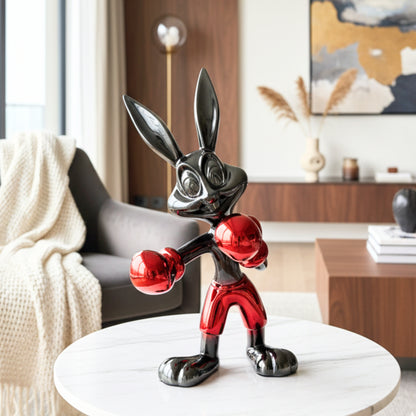 Knockout - Boxing Bunny Showpiece ~ 2 ft Tall