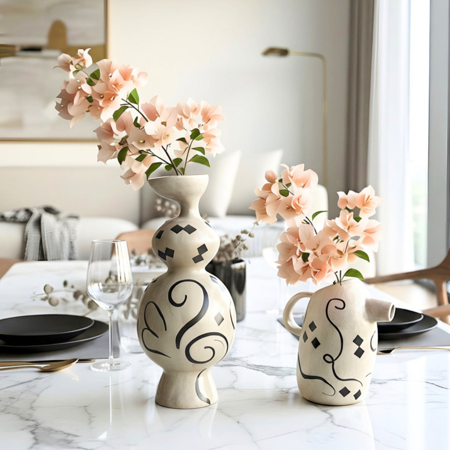Museo - Handpainted Ceramic Vases