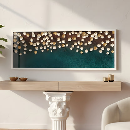 Aurelia – Nature inspired Premium Wall Art with Acrylic Frame ~ 5.5 ft x 2 ft