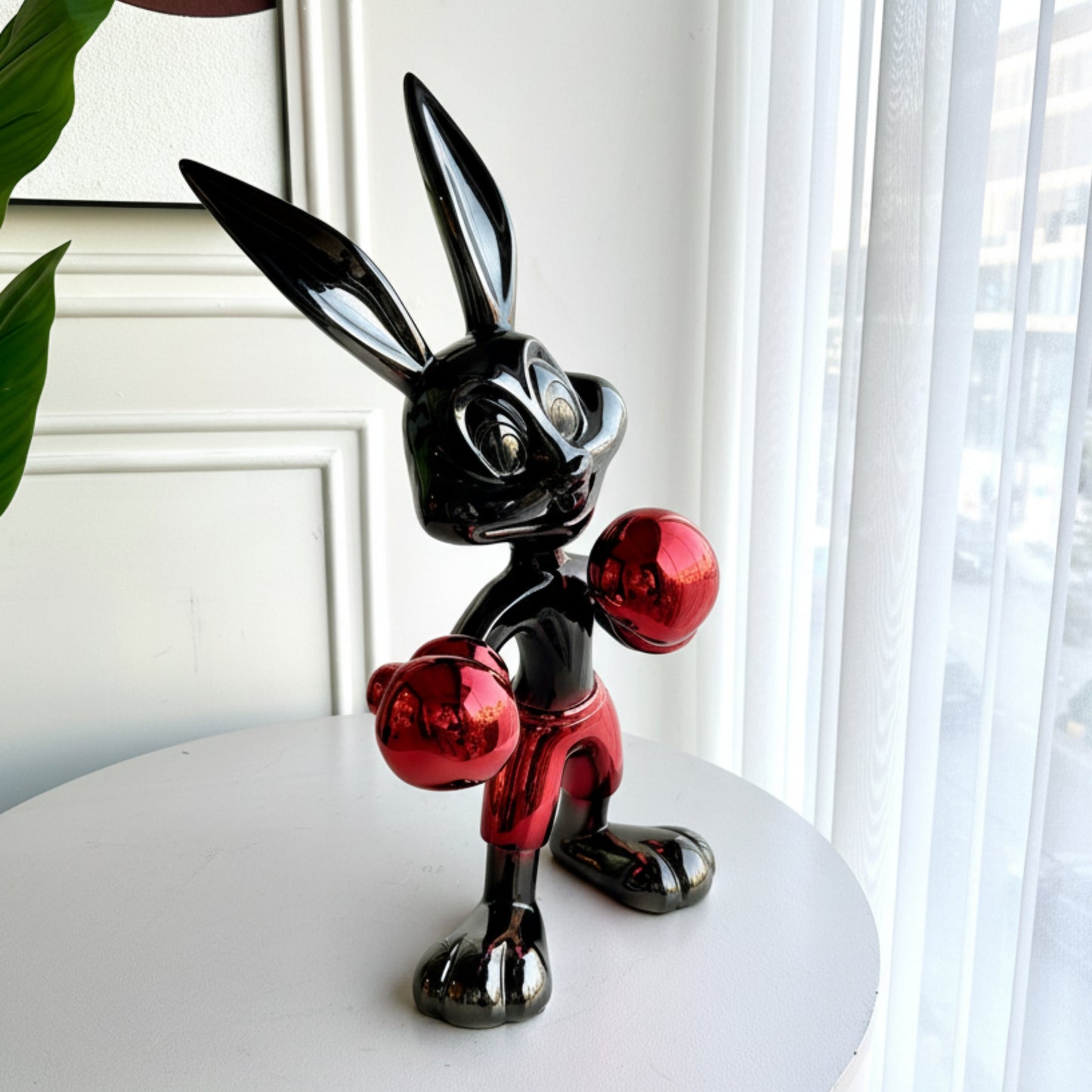 Knockout - Boxing Bunny Showpiece ~ 2 ft Tall