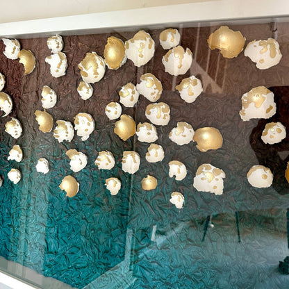 Aurelia – Nature inspired Premium Wall Art with Acrylic Frame ~ 5.5 ft x 2 ft