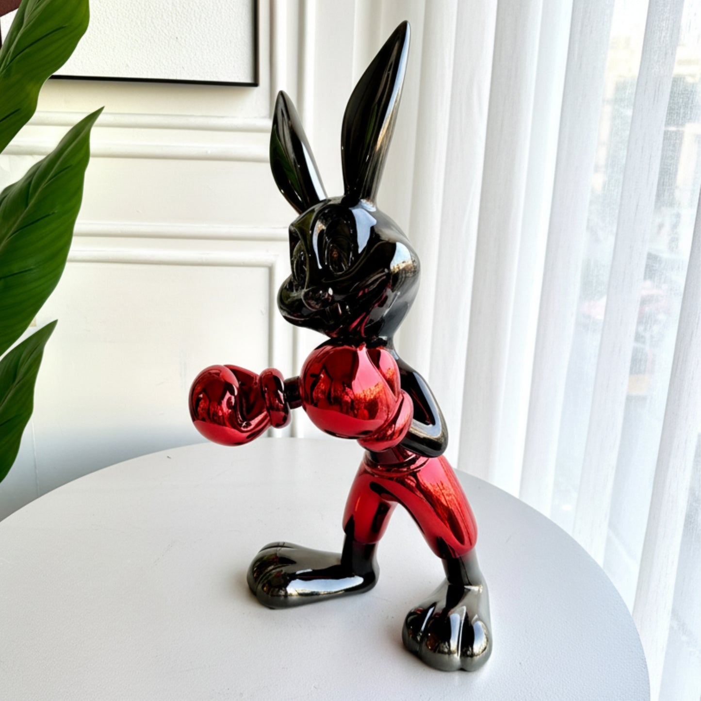 Knockout - Boxing Bunny Showpiece ~ 2 ft Tall