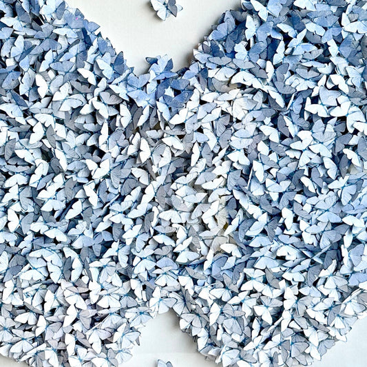 Flutter – Butterfly inspired Premium Wall Art with Acrylic Frame ~ 3.5 ft x 3.5 ft