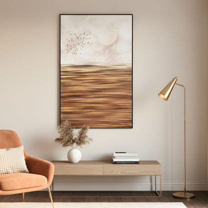 Farline - Nature-inspired UV Canvas Print Wall Art ~ 4 ft x 3 ft