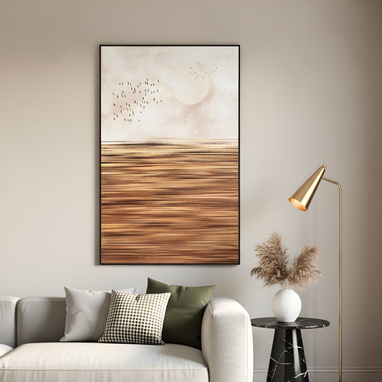 Farline - Nature-inspired UV Canvas Print Wall Art ~ 4 ft x 3 ft