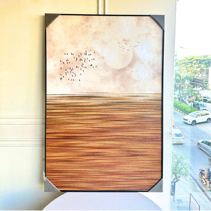 Farline - Nature-inspired UV Canvas Print Wall Art ~ 4 ft x 3 ft