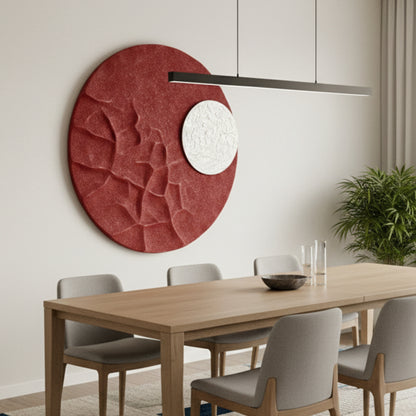 Orbit - Abstract Circular Premium Wall Art - 3 feet Dia