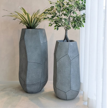 Forma ~ 2.5 ft & 3.5 ft Large Sculptural Plant Pots