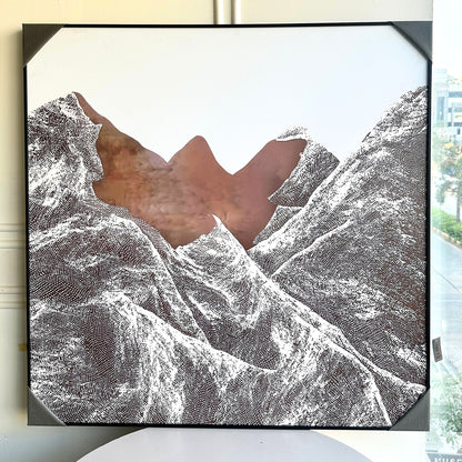 Ridgeline - Mountain-inspired UV Print Canvas Wall Art ~ 3.5 ft x 3.5 ft