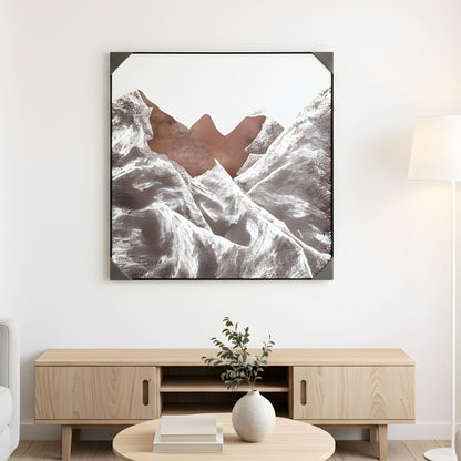 Ridgeline - Mountain-inspired UV Print Canvas Wall Art ~ 3.5 ft x 3.5 ft